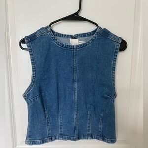 Abercrombie & Fitch Denim Top